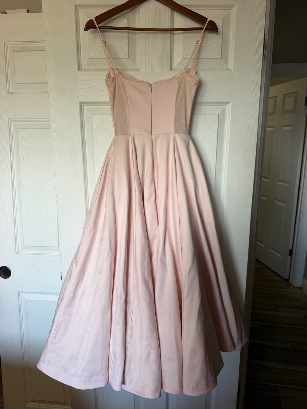House of CB Mademoiselle Ballerina Pink Midi Dress - Picture 3 of 10